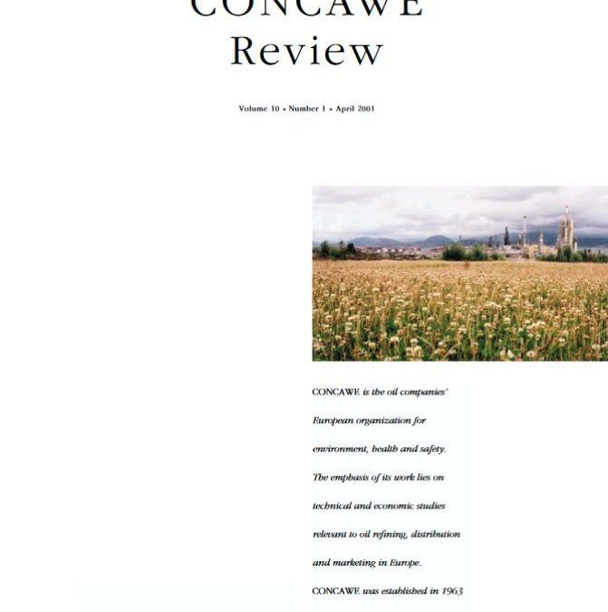 CONCAWE Review • Spring 2001