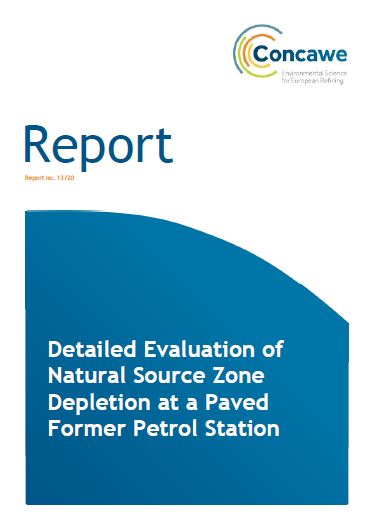 Detailed Evaluation of Natural Source Zone Depletion at a Paved Former Petrol Station
