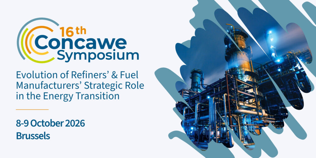 16th Concawe Symposium: Evolution of Refiners’ & Fuel Manufacturers’ Strategic Role in the Energy Transition