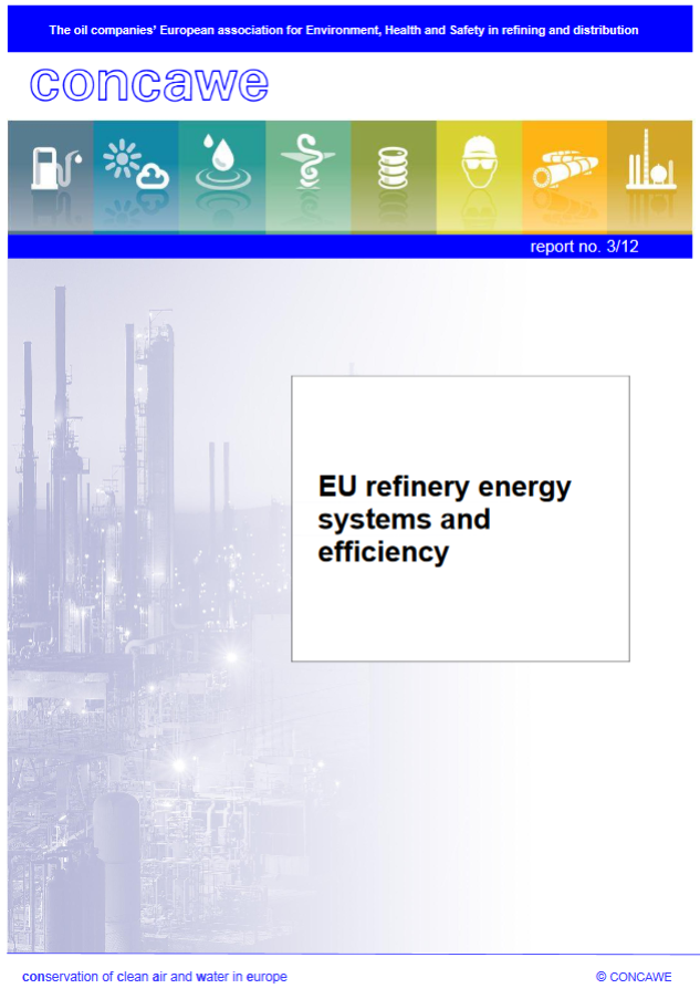 EU refinery energy systems and efficiency