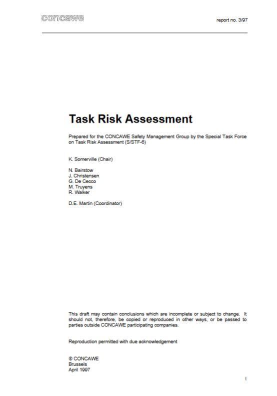 Task Risk Assessment