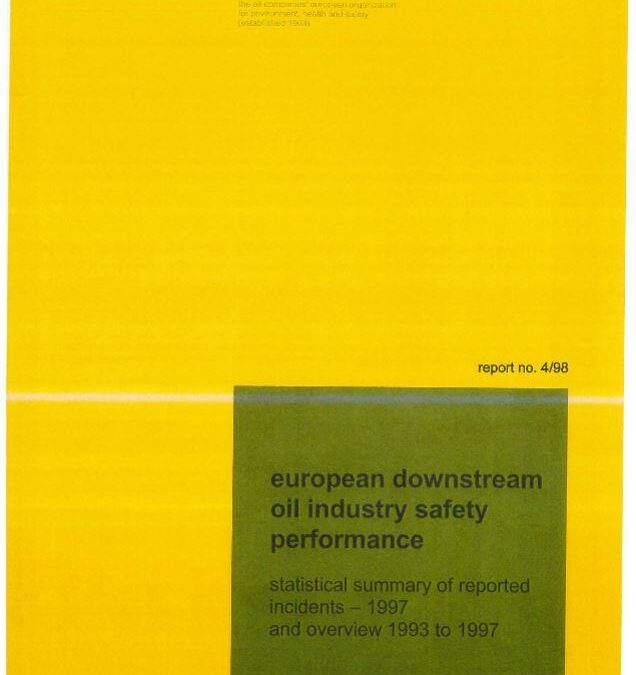 European Downstream Oil Industry Safety Performance