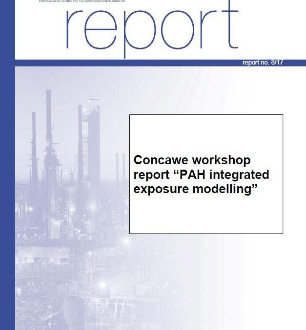 Concawe workshop report “PAH integrated exposure modelling”