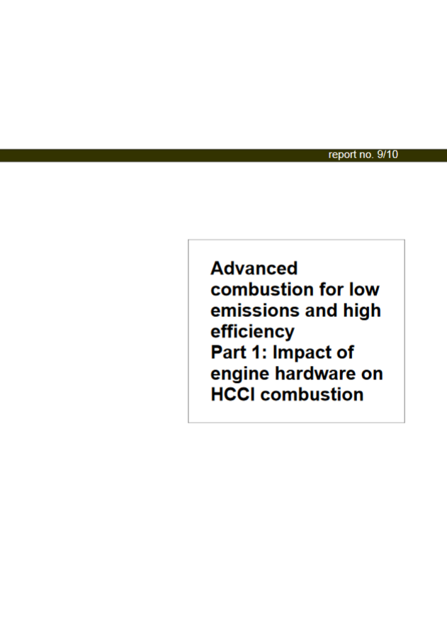 Advanced combustion for low emissions and high efficiency – Part 1: Impact of engine hardware on HCCI combustion