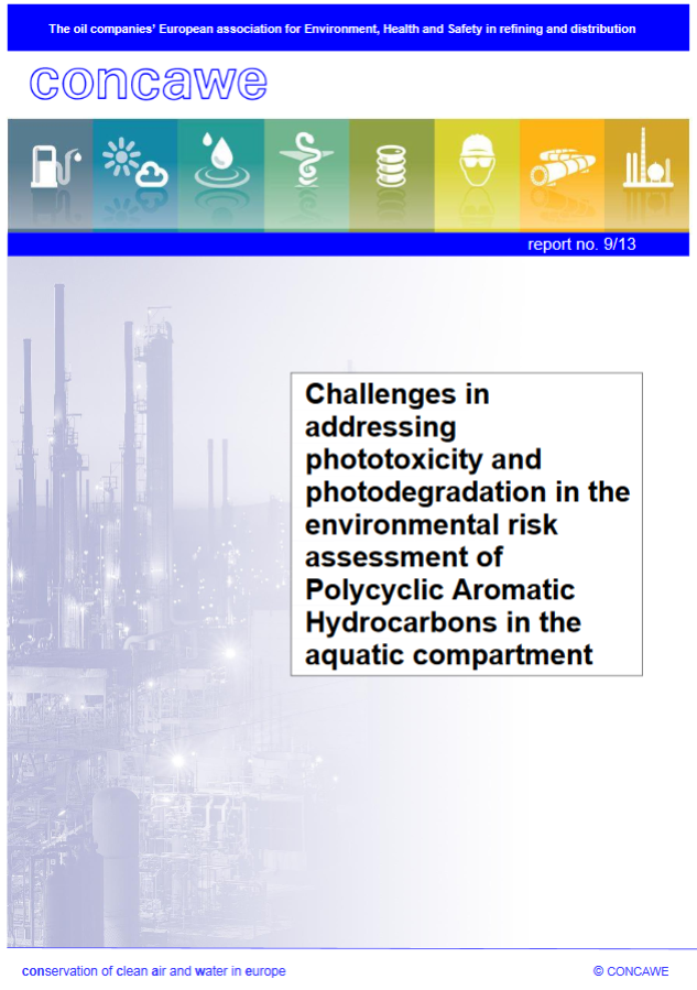 Challenges in addressing phototoxicity and photodegradation in the environmental risk assessment of Polycyclic Aromatic Hydrocarbons in the aquatic compartment