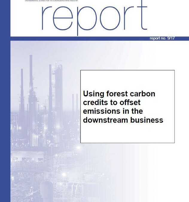 Using forest carbon credits to offset emissions in the downstream business