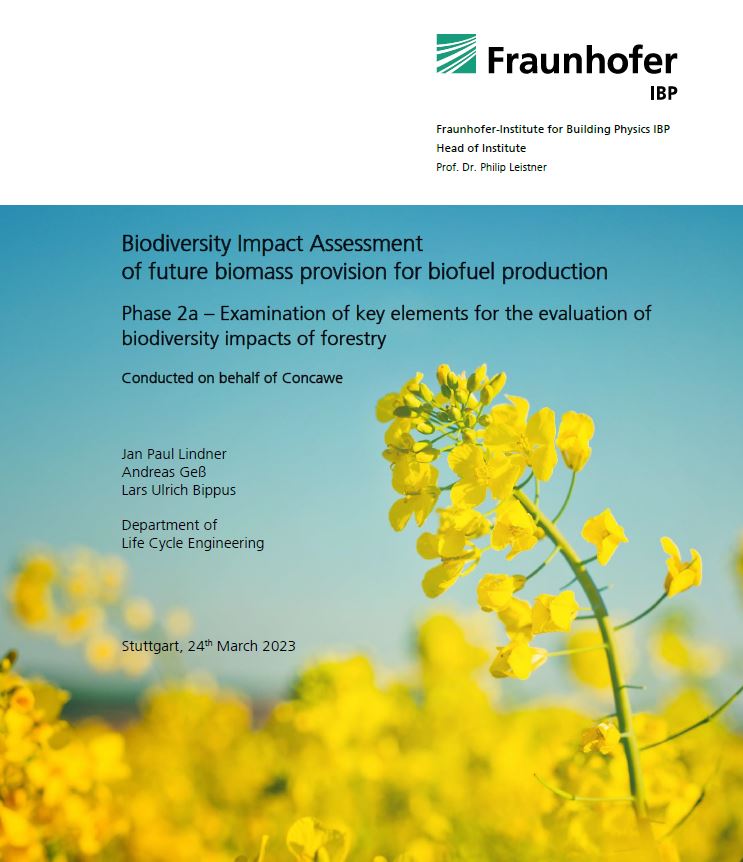Biodiversity Impact Assessment of future biomass provision for biofuel production – Phase 2a