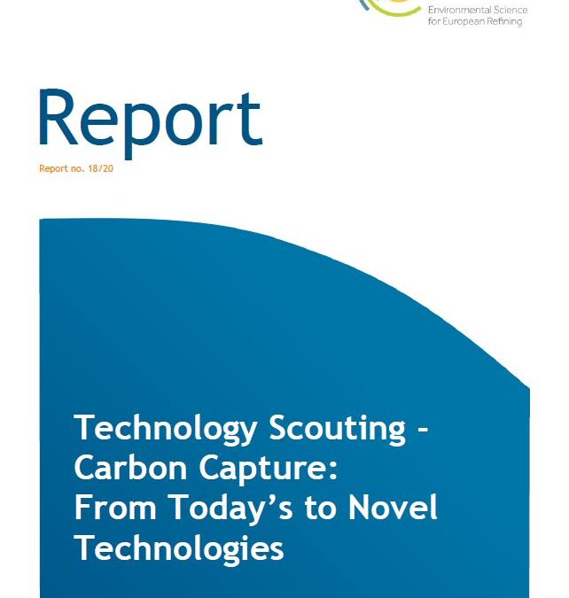 Technology Scouting – Carbon Capture: From Today’s to Novel Technologies (Concawe Report 18/20)