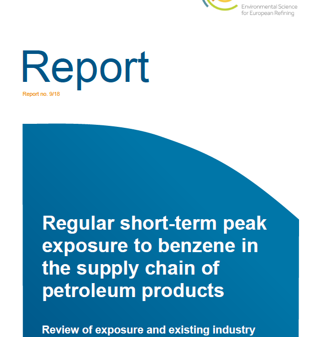 Regular short-term peak exposure to benzene in the supply chain of petroleum products – Review of exposure and existing industry practices for targeted risk management