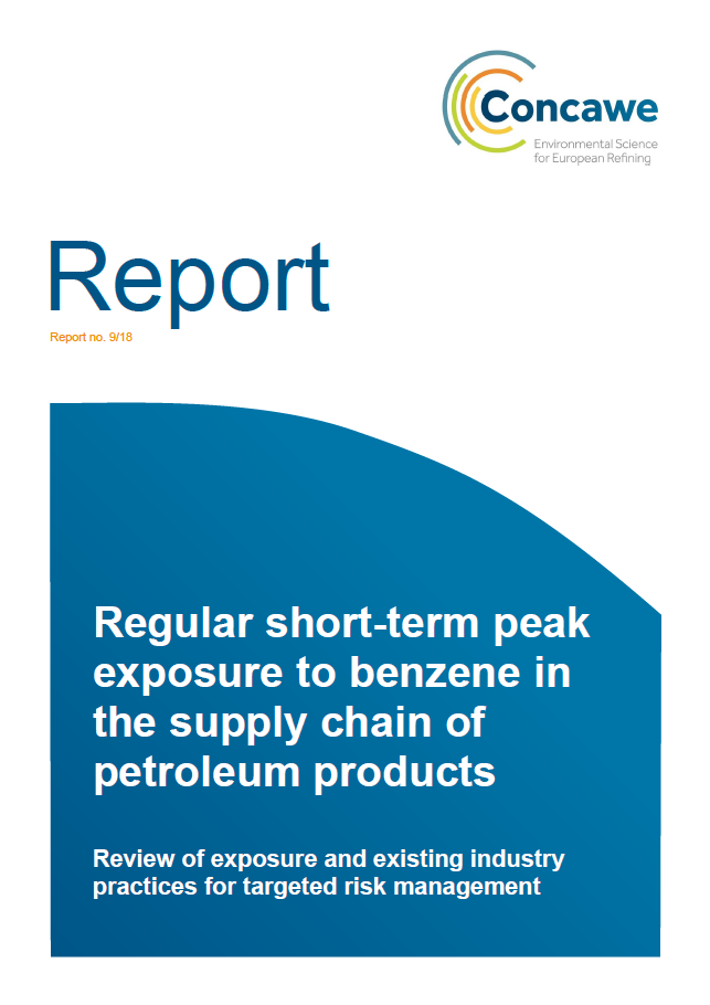 Regular short-term peak exposure to benzene in the supply chain of petroleum products – Review of exposure and existing industry practices for targeted risk management