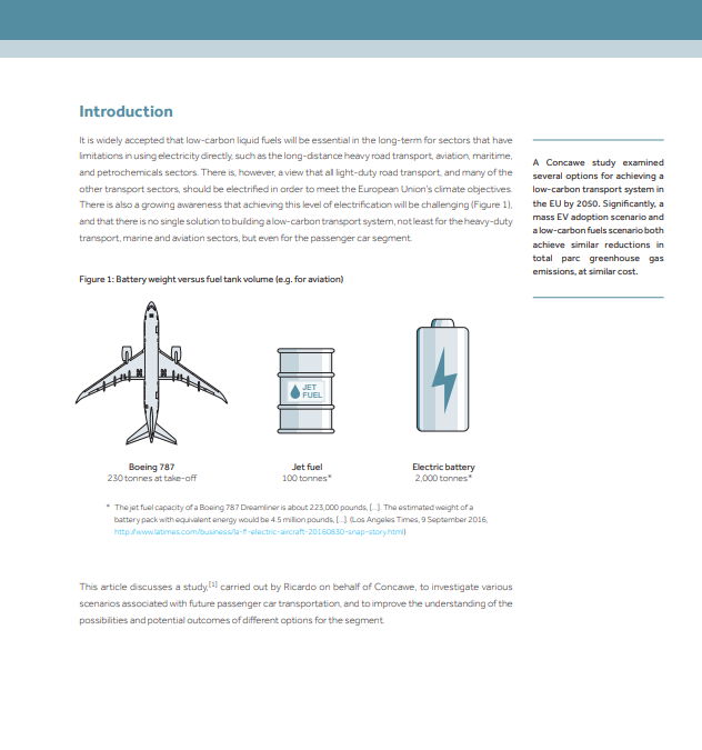 Impact analysis of mass EV adoption and low-carbon intensity fuels scenarios (Review Article)