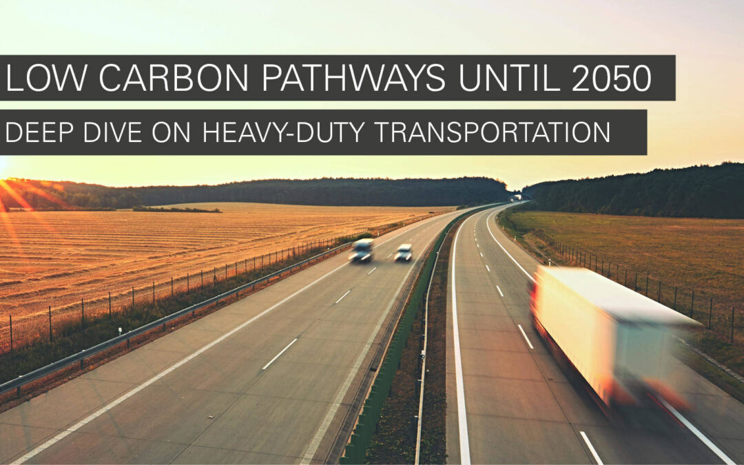 Low Carbon Pathways Until 2050 – Deep Dive on Heavy Duty Transportation (FEV report)