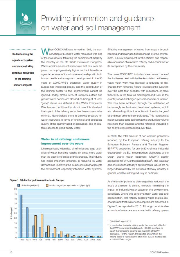 Providing information and guidance on water and soil management