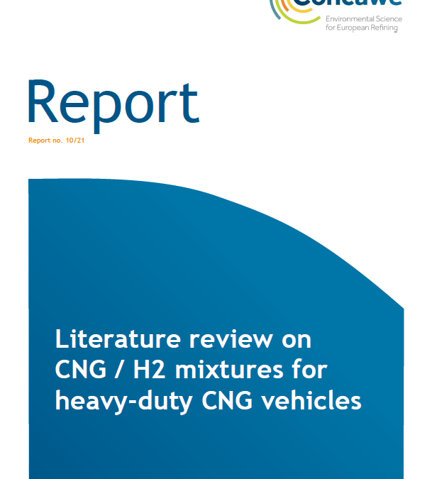 Literature review on CNG / H2 mixtures for heavy-duty CNG vehicles