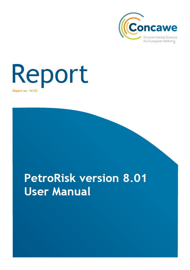 PetroRisk version 8.01 – User Manual