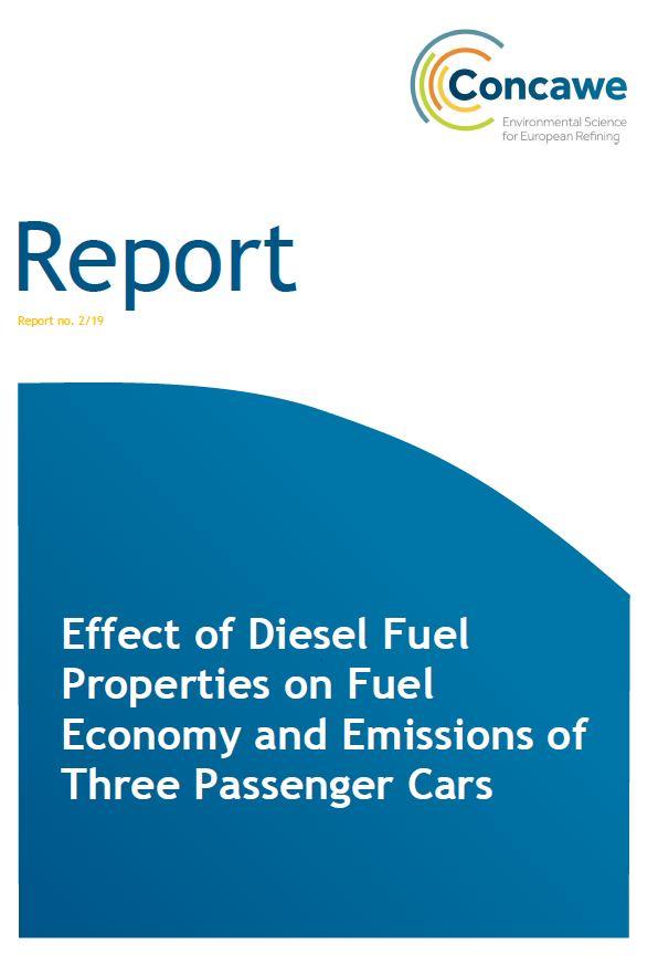 Effect of Diesel Fuel Properties on Fuel Economy and Emissions of Three Passenger Cars