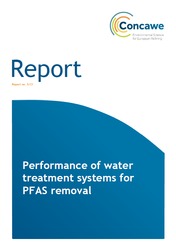 Performance of water treatment systems for PFAS removal