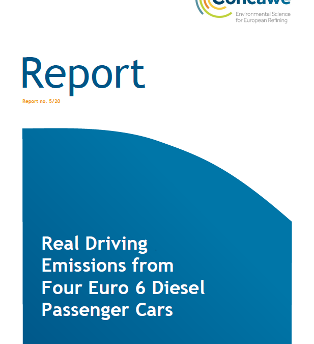 Real Driving Emissions from Four Euro 6 Diesel Passenger Cars
