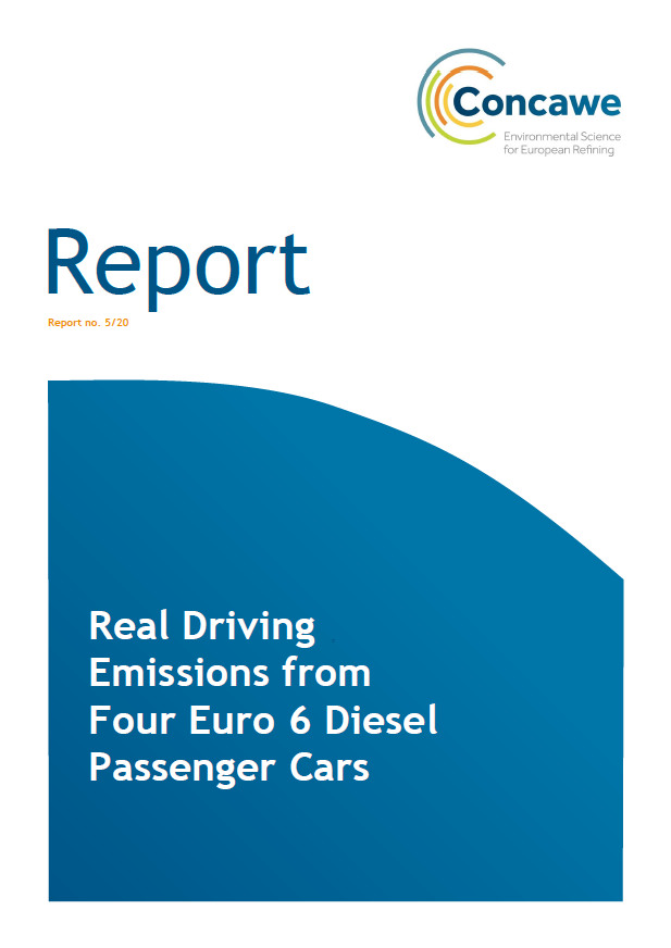 Real Driving Emissions from Four Euro 6 Diesel Passenger Cars