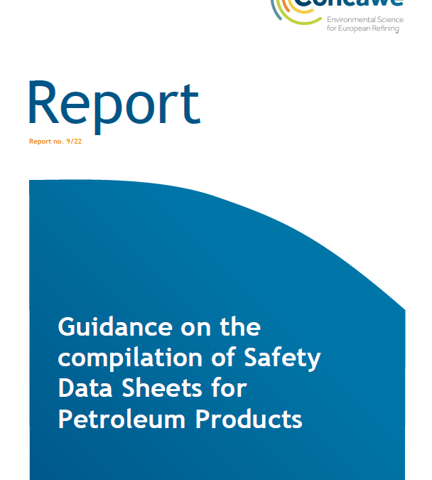 Guidance on the compilation of Safety Data Sheets for Petroleum Products