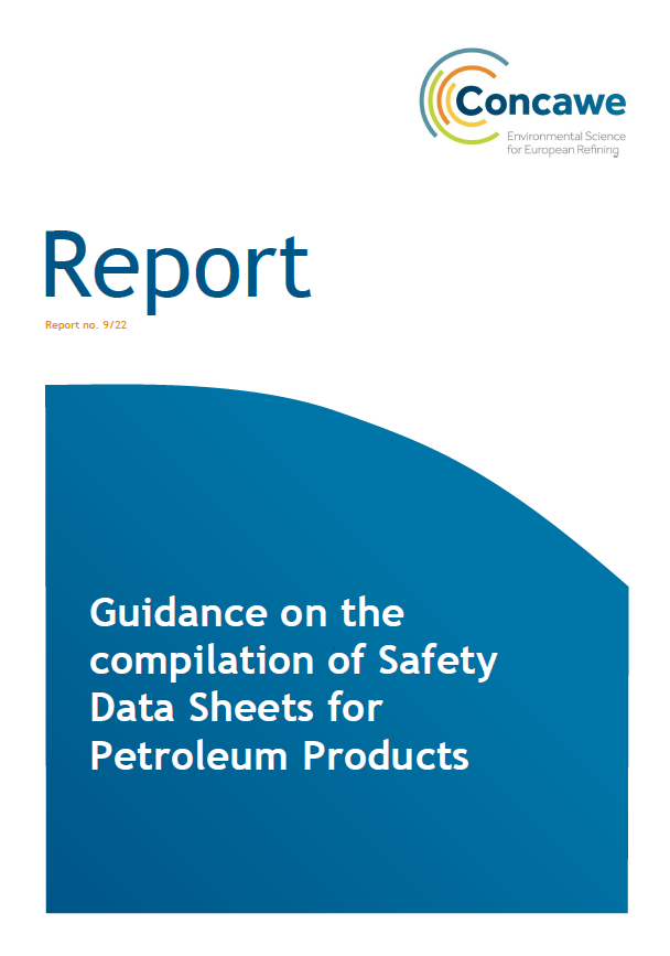 Guidance on the compilation of Safety Data Sheets for Petroleum Products