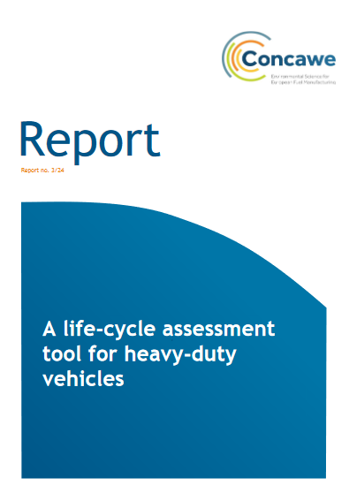 A life-cycle assessment tool for heavy-duty vehicles