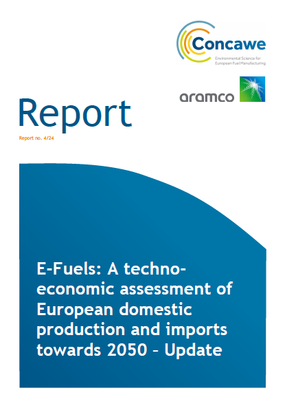 E-Fuels: A techno-economic assessment of European domestic production and imports towards 2050 – Update