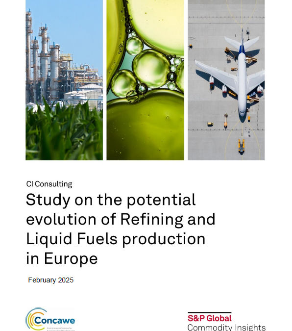Study on the potential evolution of Refining and Liquid Fuels production in Europe