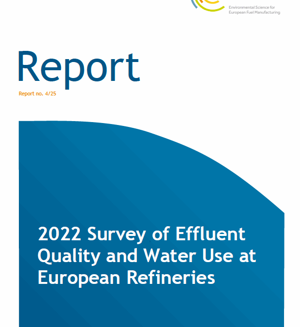 2022 Survey of Effluent Quality and Water Use at European Refineries