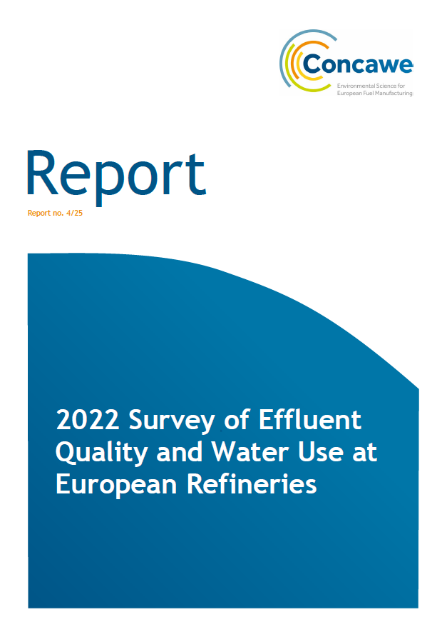 2022 Survey of Effluent Quality and Water Use at European Refineries