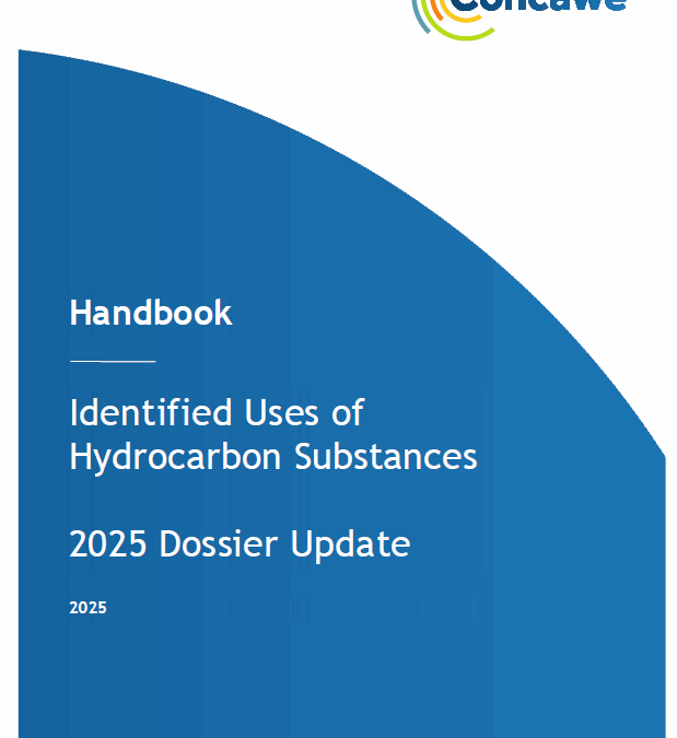 Identified Uses of Hydrocarbon Substances – 2025 Dossier Update (Handbook no. 2025/01)