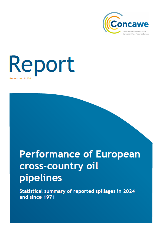 Performance of European Cross-Country Oil Pipelines – Statistical Summary of Reported Spillages in 2024 and since 1971