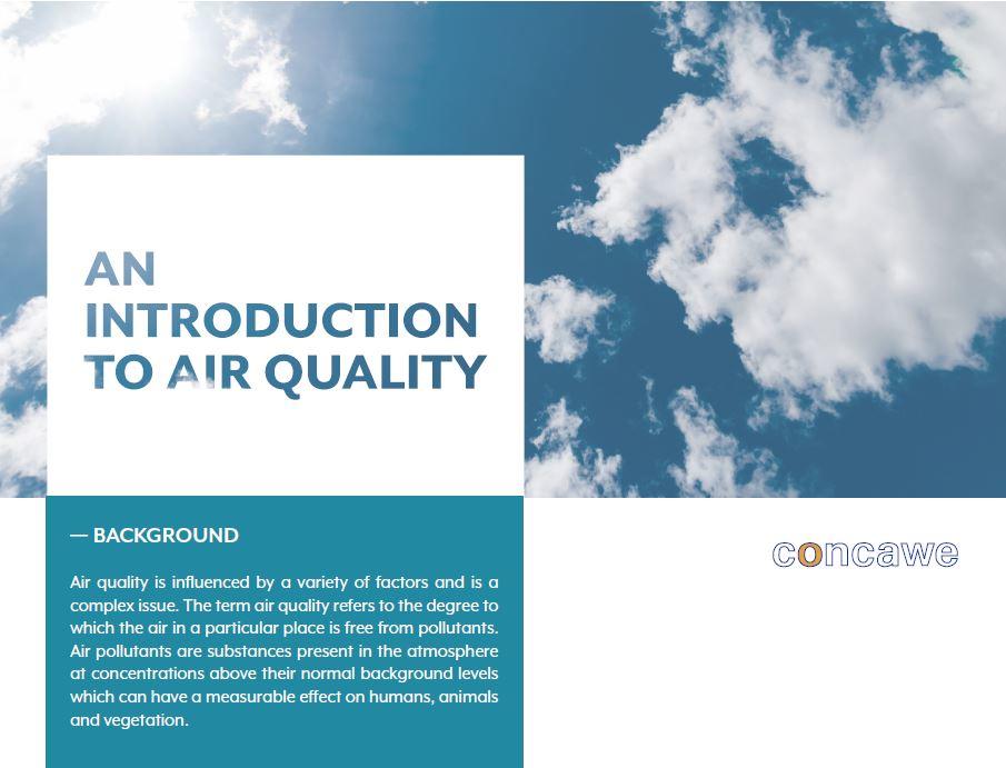 An Introduction to Air Quality