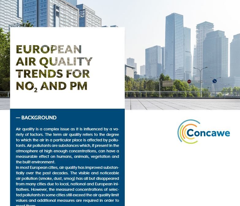 European Air Quality Trends for NO2 and PM