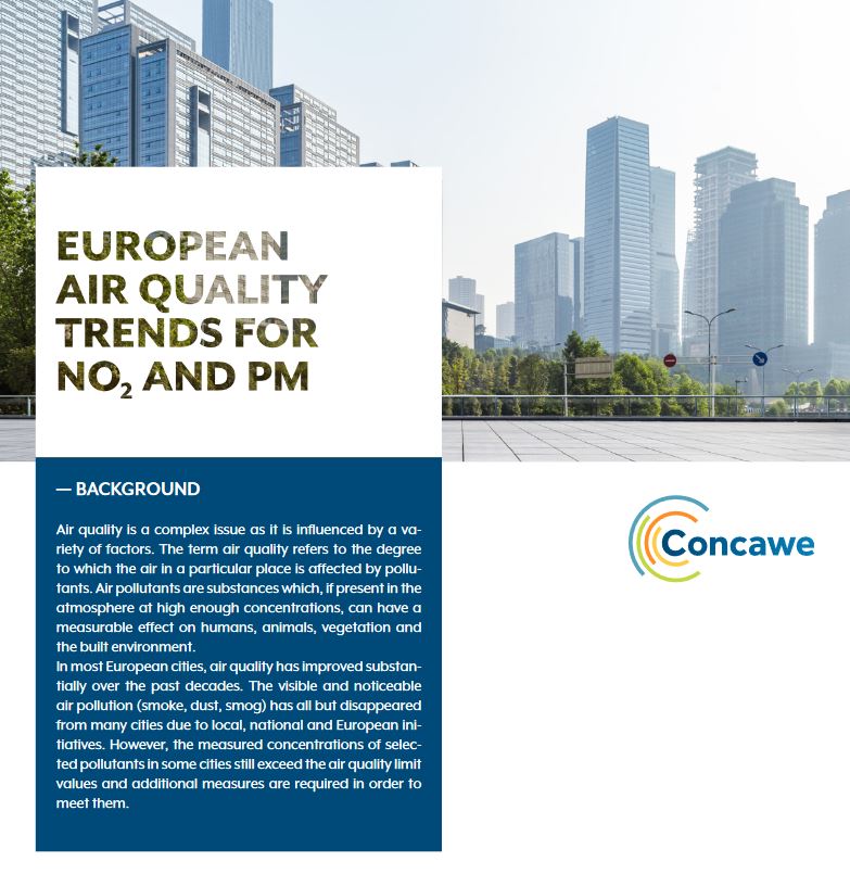 European Air Quality Trends for NO2 and PM