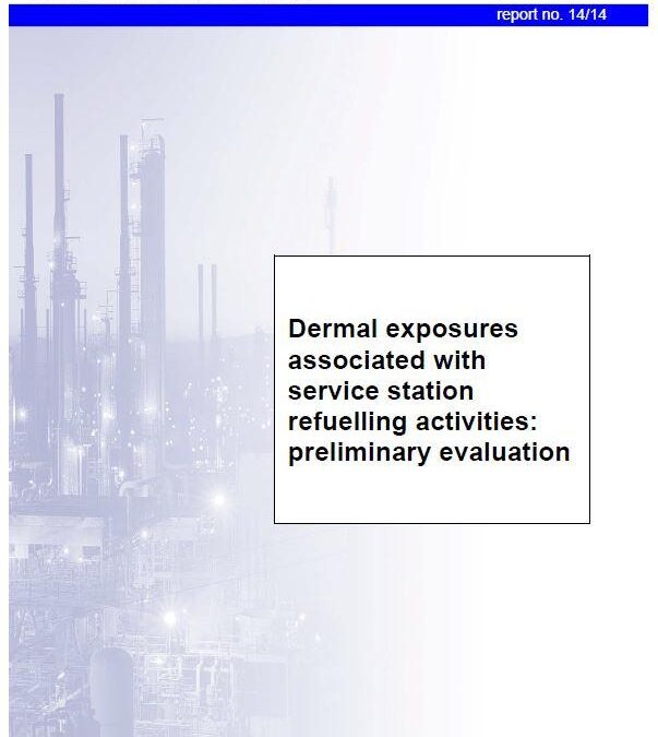 Dermal exposures associated with service station refuelling activities: preliminary evaluation