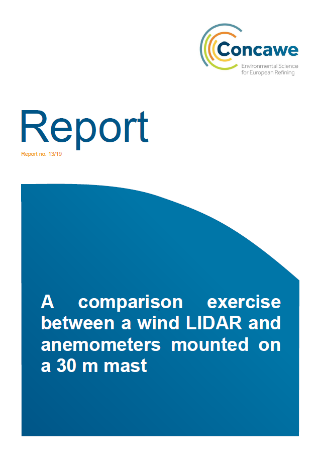 A comparison exercise between a wind LIDAR and anemometers mounted on a 30 m mast