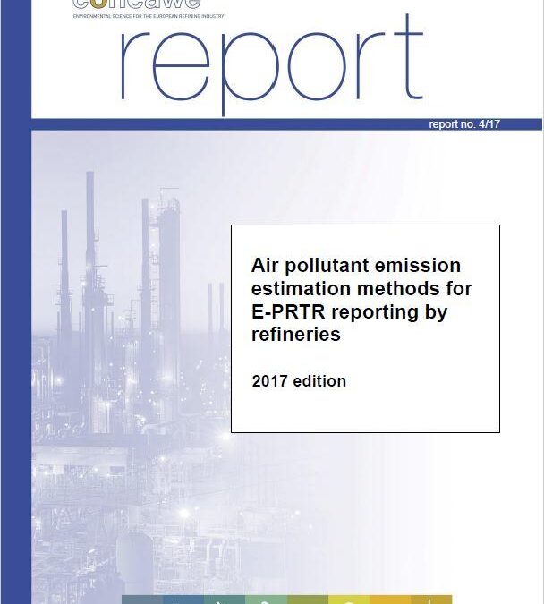 Air pollutant emission estimation methods for E-PRTR reporting by refineries