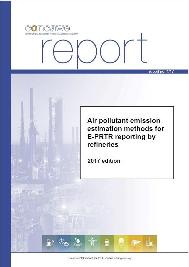 Air pollutant emission estimation methods for E-PRTR reporting by refineries