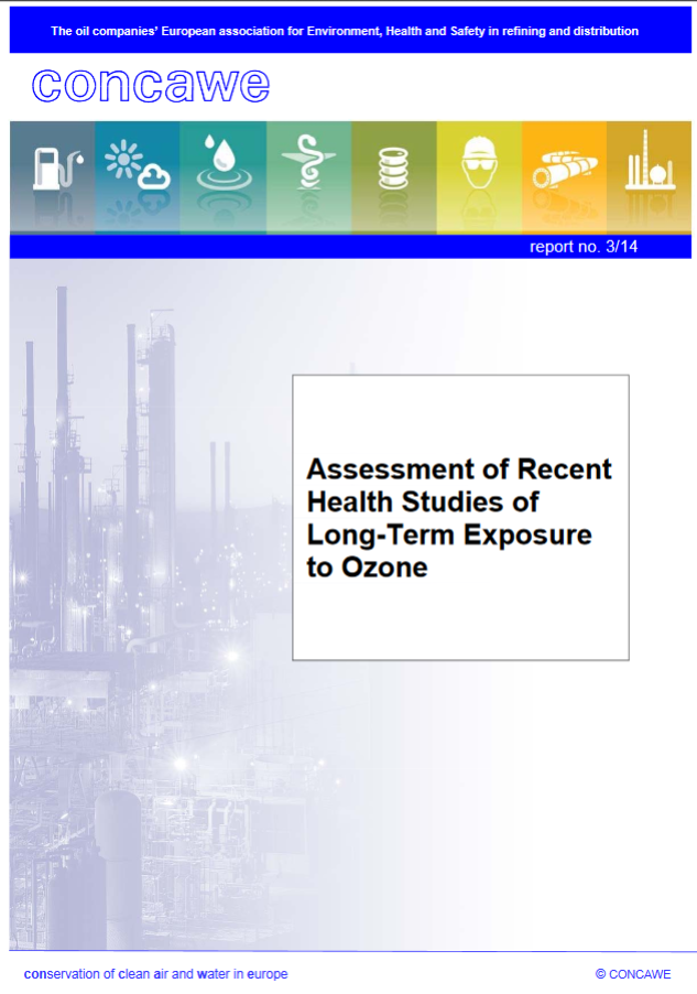 Assessment of Recent Health Studies of Long-Term Exposure to Ozone