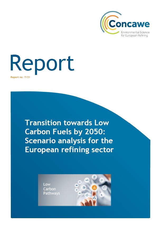Transition towards Low Carbon Fuels by 2050: Scenario analysis for the European refining sector