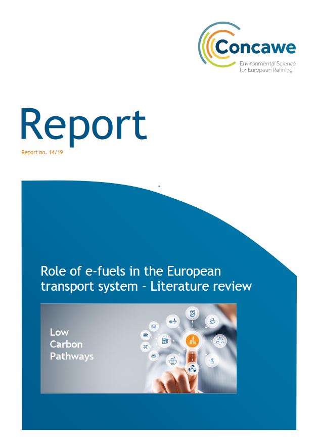 Role of e-fuels in the European transport system – Literature review