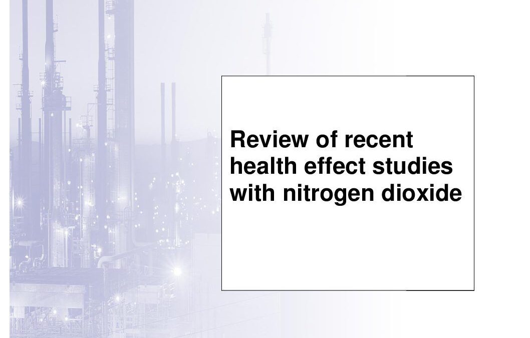Review of recent health effect studies with nitrogen dioxide