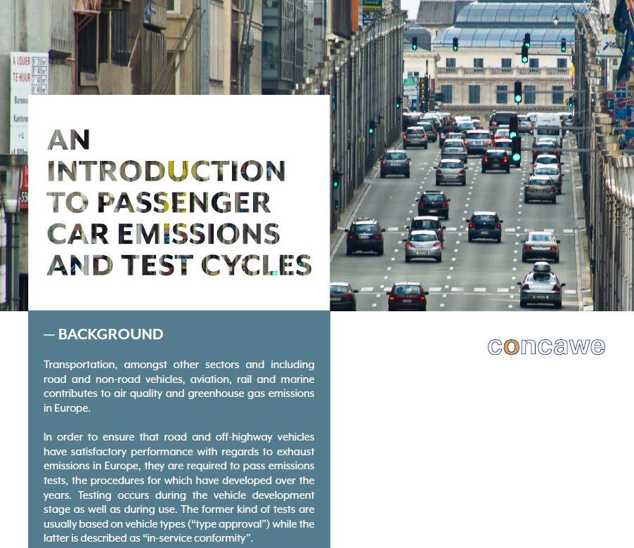 An Introduction to Passenger Car Emissions and Test Cycles