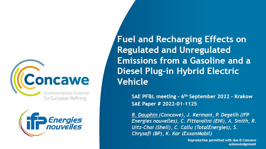 Fuel and Recharging Effects on Regulated and Unregulated Emissions from a Gasoline and a Diesel Plug in Hybrid Electric Vehicle