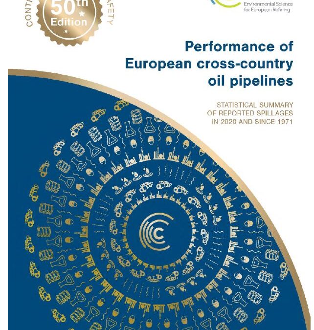 Performance of European cross-country oil pipelines – Statistical summary of reported spillages in 2020 and since 1971