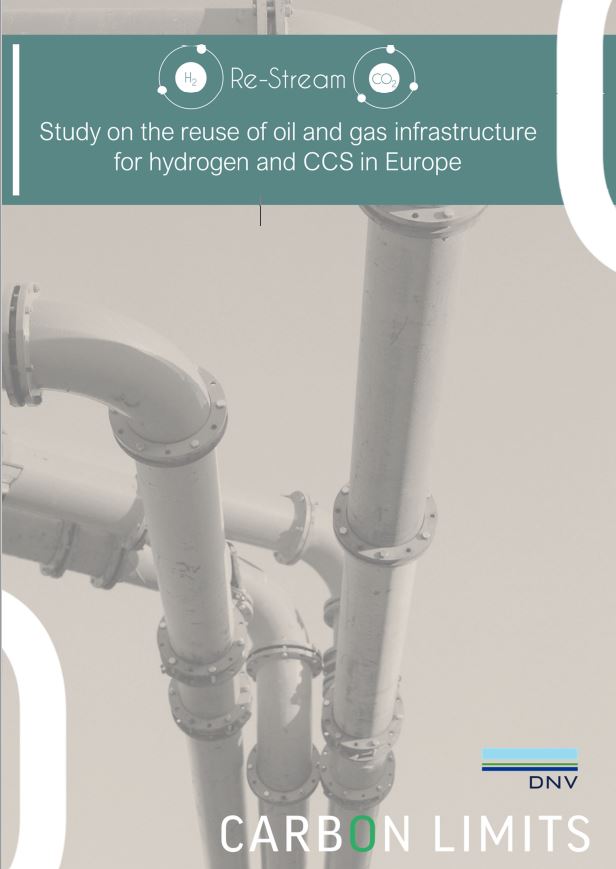Re-Stream: Study on the reuse of oil and gas infrastructure for hydrogen and CCS in Europe