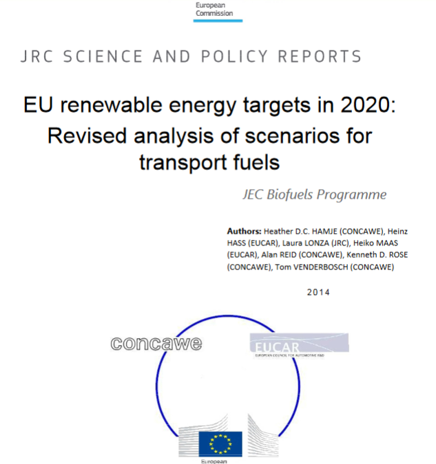 JEC Biofuels Study: 2014 Update