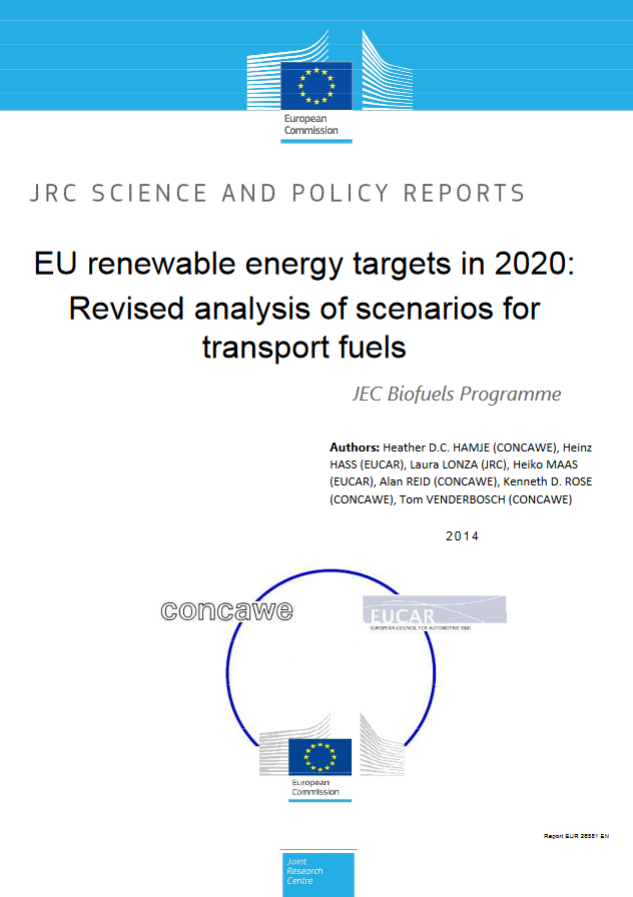 JEC Biofuels Study: 2014 Update