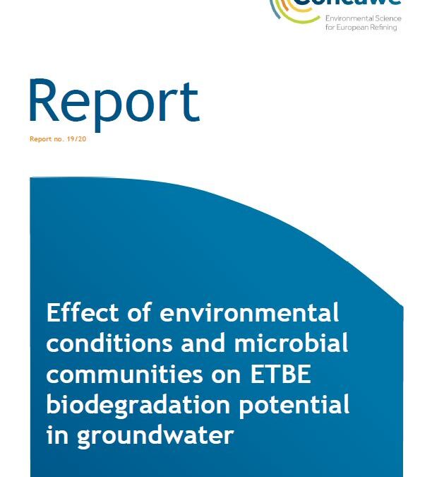 Effect of environmental conditions and microbial communities on ETBE biodegradation potential in groundwater